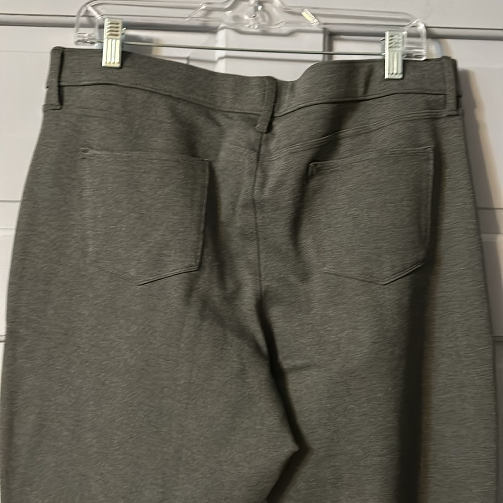 J Crew Gray Straight Leg Ponte Knit Pant - Picture 3 of 5